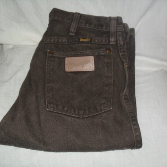 Wranglers Denim - Brown Wranglers size 30x36
